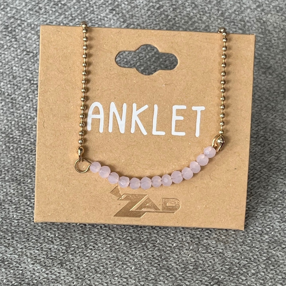 Rose Bead Anklet